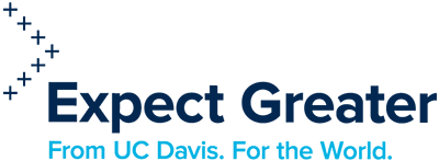 Expect Greater. From UC Davis. For the World.