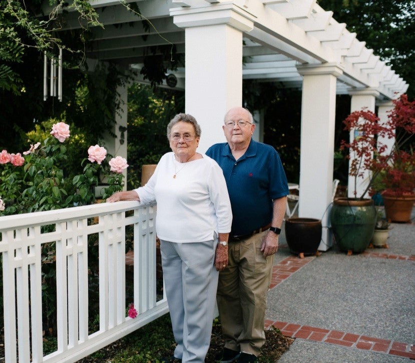 Lois and John Crowe (Courtesy of NPR)