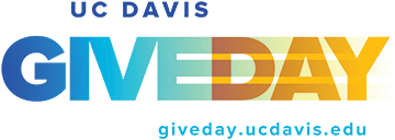 UC Davis Give Day logo with &#34;giveday.ucdavis.edu&#34; as a subheading.