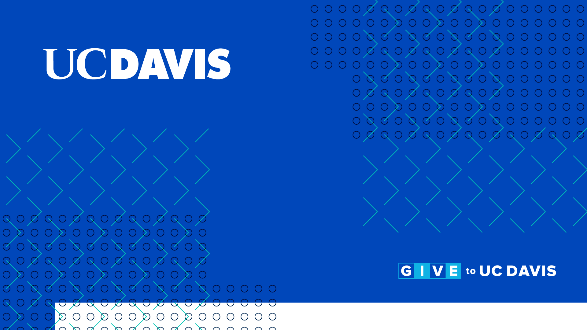 UC Davis zoom background gunrock blue